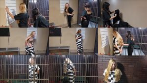 Prison bondage - Officer Lisa is arrested Part 2 of 3 - Handcuffs bondage
