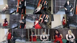 Handcuffs bondage - Claire and Nina are handcuffed into jail cell – Working Girls Part 2 of 3