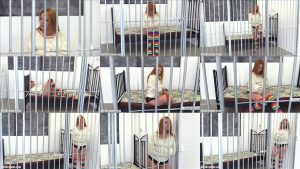 Extreme Bondage - Girl Asylum Kate Stardust is straitjacketed in jail