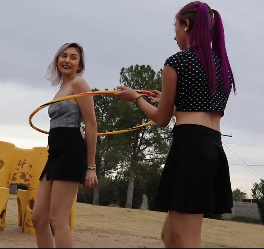 Handcuffs Bondage - Handcuffed Kaitlynn Day and Daisy with shackles on! – A Day in the Park