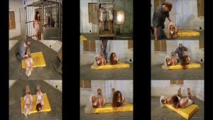 Super strict rope restraints - Girdle Bound Buxom Broad and Brunette Babe Find Themselves Caged and Hogtied by Brute - Bound and gagged girlfriends