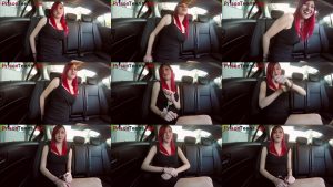 Handcuffs Bondage - Arrested Scarlett Car Ride Interview