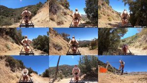 Bondage Life – Pony Cart Ride – Rachel Greyhound - Little horse lady in training 