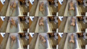BondageLife – Dildo Training - Bath Edition – Rachel Greyhound
