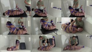 Xtremely-tight - Hogtied Rachel Adams Hogtied In Pantyhose part 2 of 2